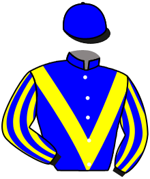 casaque portée par Favriaux Mal. jockey du cheval de course ALFRED, information pmu ZETURF