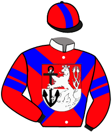 casaque portée par Corallo E. jockey du cheval de course ALABAMA SUMMER, information pmu ZETURF casaque portée par Corallo E. jockey du cheval de course ALABAMA SUMMER, information pmu ZETURF