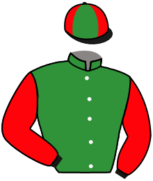 casaque portée par Bonnet E. jockey du cheval de course KASHS, information pmu ZETURF