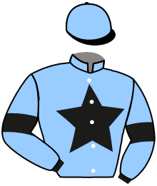 casaque portée par Valle Skar Mlle F. jockey du cheval de course SOCCIA, information pmu ZETURF casaque portée par Valle Skar Mlle F. jockey du cheval de course SOCCIA, information pmu ZETURF