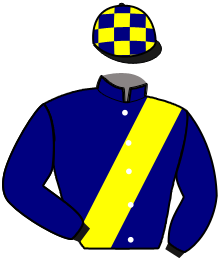 casaque portée par Cingland S. jockey du cheval de course HOLD UP NOCTURNE, information pmu ZETURF