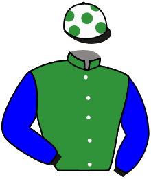 casaque portée par Soumillon C. jockey du cheval de course RASHABAR, information pmu ZETURF