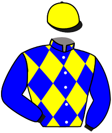 casaque portée par Lecoeuvre C. jockey du cheval de course TWARAB, information pmu ZETURF