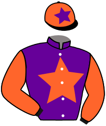 casaque portée par Prichard Mlle C. jockey du cheval de course LANDEGAVUM, information pmu ZETURF casaque portée par Prichard Mlle C. jockey du cheval de course LANDEGAVUM, information pmu ZETURF