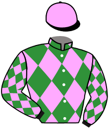 casaque portée par Meunier E. jockey du cheval de course KEASY STORM, information pmu ZETURF