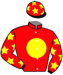 casaque portée par Eyquem Jb. jockey du cheval de course KIAORA DU SOLEIL, information pmu ZETURF casaque portée par Eyquem Jb. jockey du cheval de course KIAORA DU SOLEIL, information pmu ZETURF