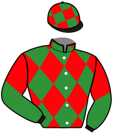 casaque portée par Verva Pie. Y. jockey du cheval de course NEVER GIVE UP US, information pmu ZETURF