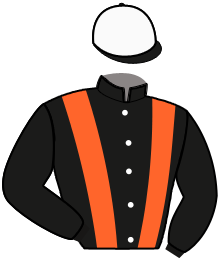 casaque portée par Celis G. jockey du cheval de course NIDORINO DU COTIDA, information pmu ZETURF