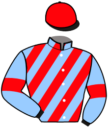 casaque portée par Declercq J. R. jockey du cheval de course MELBA CANY, information pmu ZETURF