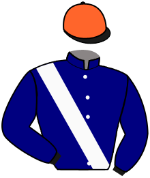 casaque portée par De Giles F. jockey du cheval de course QUEEN SISTER, information pmu ZETURF casaque portée par De Giles F. jockey du cheval de course QUEEN SISTER, information pmu ZETURF