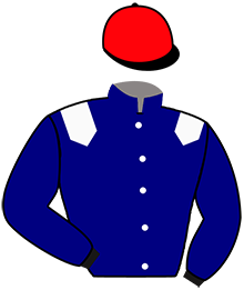 casaque portée par Hardy S. jockey du cheval de course LAFITE VRIE, information pmu ZETURF