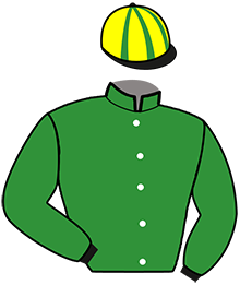 casaque portée par Ouvrie T. jockey du cheval de course LOLA DE GUERINIERE, information pmu ZETURF casaque portée par Ouvrie T. jockey du cheval de course LOLA DE GUERINIERE, information pmu ZETURF