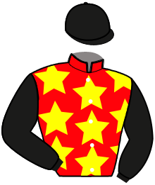 casaque portée par Frecelle Cl. jockey du cheval de course KANAGANE NEMO, information pmu ZETURF