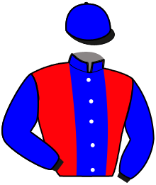 casaque portée par Dagnicourt Ch. jockey du cheval de course KISS ME DU THENNEY, information pmu ZETURF
