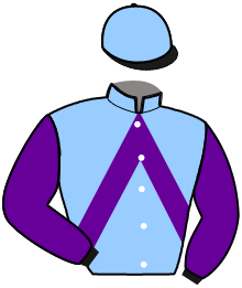 casaque portée par Daugeard Ph. jockey du cheval de course JACKPOT DU DOME, information pmu ZETURF
