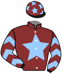 casaque portée par Grumetz Max. jockey du cheval de course HARRY DU LYS, information pmu ZETURF