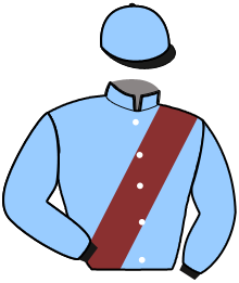 casaque portée par Sorel J. Ch. jockey du cheval de course KYOTO DES DURIEZ, information pmu ZETURF