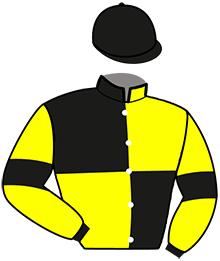 casaque portée par Terry C. jockey du cheval de course MOON SAINT ANDRE, information pmu ZETURF