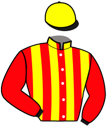 casaque portée par Clozier F. jockey du cheval de course LANCELOT ELLIS, information pmu ZETURF casaque portée par Clozier F. jockey du cheval de course LANCELOT ELLIS, information pmu ZETURF