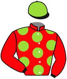 casaque portée par Metivier E. jockey du cheval de course LYKORLANN, information pmu ZETURF casaque portée par Metivier E. jockey du cheval de course LYKORLANN, information pmu ZETURF
