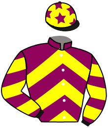 casaque portée par Veron F. jockey du cheval de course TORREADOR, information pmu ZETURF casaque portée par Veron F. jockey du cheval de course TORREADOR, information pmu ZETURF