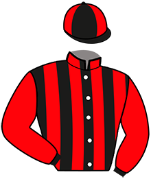 casaque portée par Ploquin Pau. Ph. jockey du cheval de course KRUNCHY, information pmu ZETURF