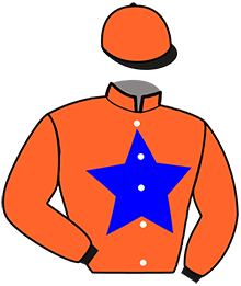 casaque portée par Abrivard A. jockey du cheval de course KOPA D'ARC, information pmu ZETURF