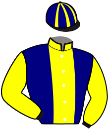 casaque portée par Marty R. jockey du cheval de course MOLLY MADRIK, information pmu ZETURF