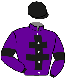 casaque portée par Plassais J. jockey du cheval de course MAESTRO MUSIC, information pmu ZETURF