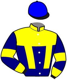 casaque portée par Roussel And. jockey du cheval de course LOVE ME PASS, information pmu ZETURF