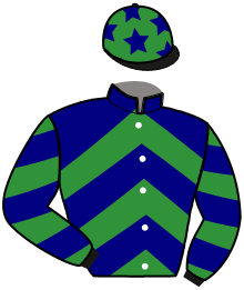 casaque portée par Rochard B. jockey du cheval de course LOVELY BRUYERE, information pmu ZETURF