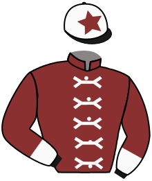 casaque portée par Lacroix Mme Jul. jockey du cheval de course GERMAN STYLE, information pmu ZETURF casaque portée par Lacroix Mme Jul. jockey du cheval de course GERMAN STYLE, information pmu ZETURF