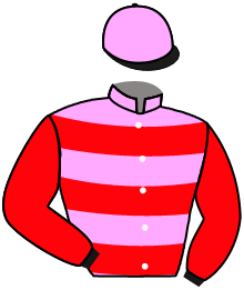 casaque portée par Gabard Row. jockey du cheval de course KAY DELA BARRIERE, information pmu ZETURF
