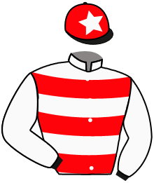 casaque portée par Hayeres Fouchard Mme L. jockey du cheval de course DZARINA, information pmu ZETURF casaque portée par Hayeres Fouchard Mme L. jockey du cheval de course DZARINA, information pmu ZETURF