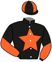 casaque portée par Colas Mlle M. jockey du cheval de course LOOKING CLASS, information pmu ZETURF