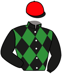 casaque portée par Lamy A. jockey du cheval de course MA SOIE ANTIQUE, information pmu ZETURF