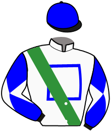casaque portée par Guedj-gay G. jockey du cheval de course NERCI D, information pmu ZETURF