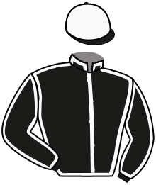casaque portée par Thomas Ron. jockey du cheval de course ANOTHERMINE, information pmu ZETURF