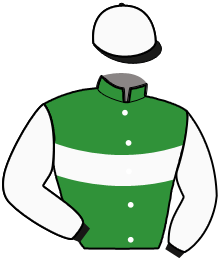 casaque portée par Wildhagen Chi. jockey du cheval de course JETLAG HOPE, information pmu ZETURF