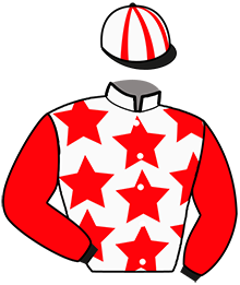 casaque portée par Desmigneux F. jockey du cheval de course KALIN DEROZES, information pmu ZETURF casaque portée par Desmigneux F. jockey du cheval de course KALIN DEROZES, information pmu ZETURF