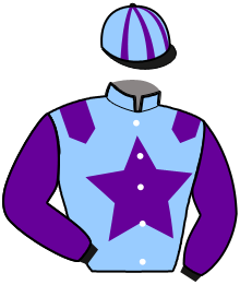casaque portée par Gesret P. jockey du cheval de course LOOKING FOREXPRESS, information pmu ZETURF