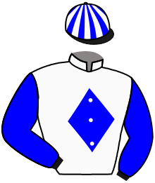 casaque portée par Fleury Mme Man. jockey du cheval de course ALMACADO GREE, information pmu ZETURF casaque portée par Fleury Mme Man. jockey du cheval de course ALMACADO GREE, information pmu ZETURF