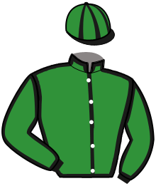 casaque portée par Touron G. jockey du cheval de course JINGLE KOP, information pmu ZETURF casaque portée par Touron G. jockey du cheval de course JINGLE KOP, information pmu ZETURF