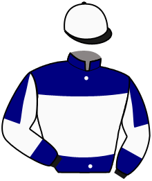 casaque portée par Gout L. jockey du cheval de course IF DU RIB, information pmu ZETURF
