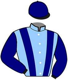 casaque portée par Bekaert D. jockey du cheval de course LAETICIA VRIE, information pmu ZETURF