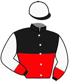 casaque portée par Guerineau F. jockey du cheval de course MADISON DE MAHEY, information pmu ZETURF
