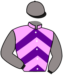 casaque portée par Hardouin E. jockey du cheval de course MIA TERRE, information pmu ZETURF