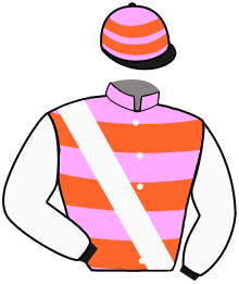 casaque portée par Hamelin A. jockey du cheval de course DAIQUIBERRY, information pmu ZETURF