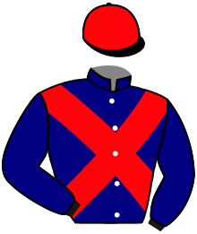 casaque portée par Werle A. jockey du cheval de course MALDIVES POMPADOUR, information pmu ZETURF