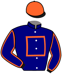 casaque portée par Werle A. jockey du cheval de course NEROKAS, information pmu ZETURF